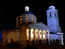 Nikolsky Cathedral by night