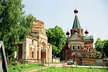 Church of Our Savior Not Made by Hands in Serpukhov. 2006 year